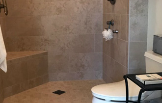 Curbless Tile Shower